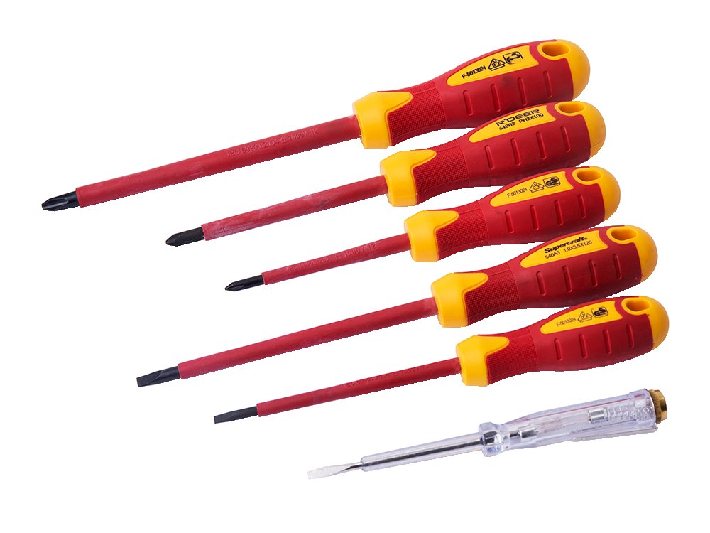 Set cacciaviti isolati